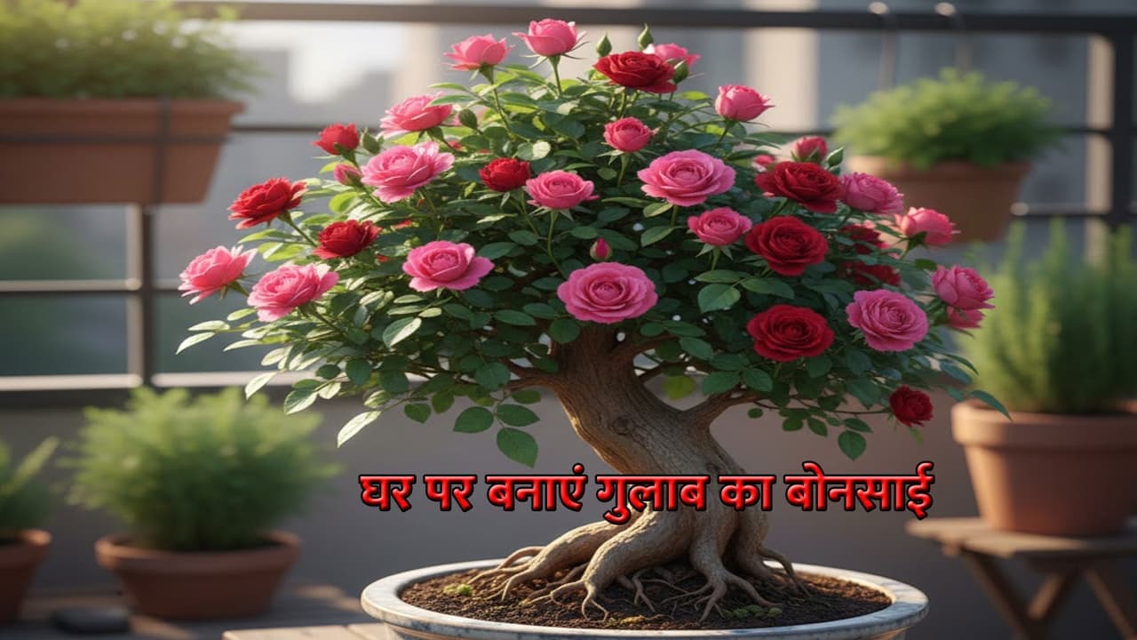 गुलाब बोनसाई: प्राचीन कला की आधुनिक तकनीक