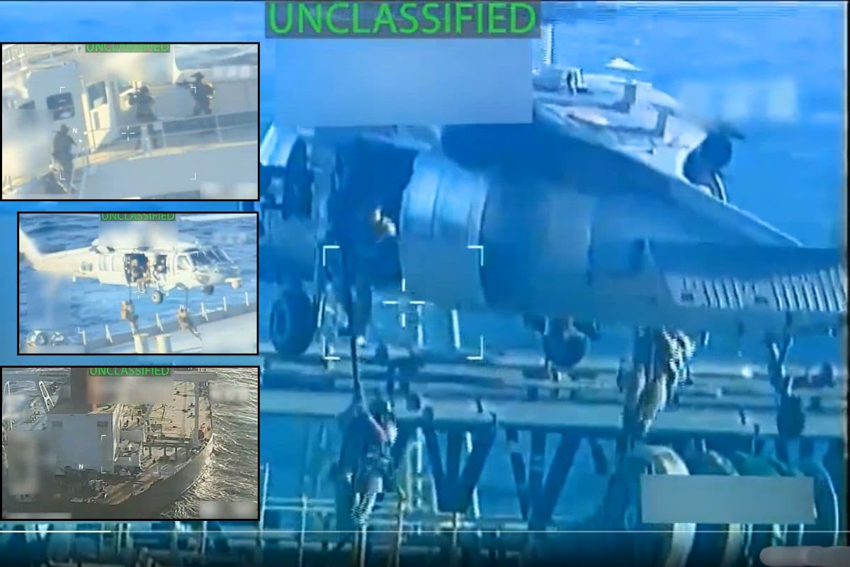 अमेरिकी नौसेना का वेनेजुएला तेल टैंकर जब्ती अभियान