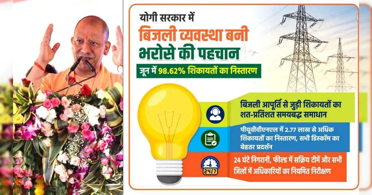 योगी सरकार की बिजली व्यवस्था: उपभोक्ता सेवा में अशोक कालीन दक्षता की झलक